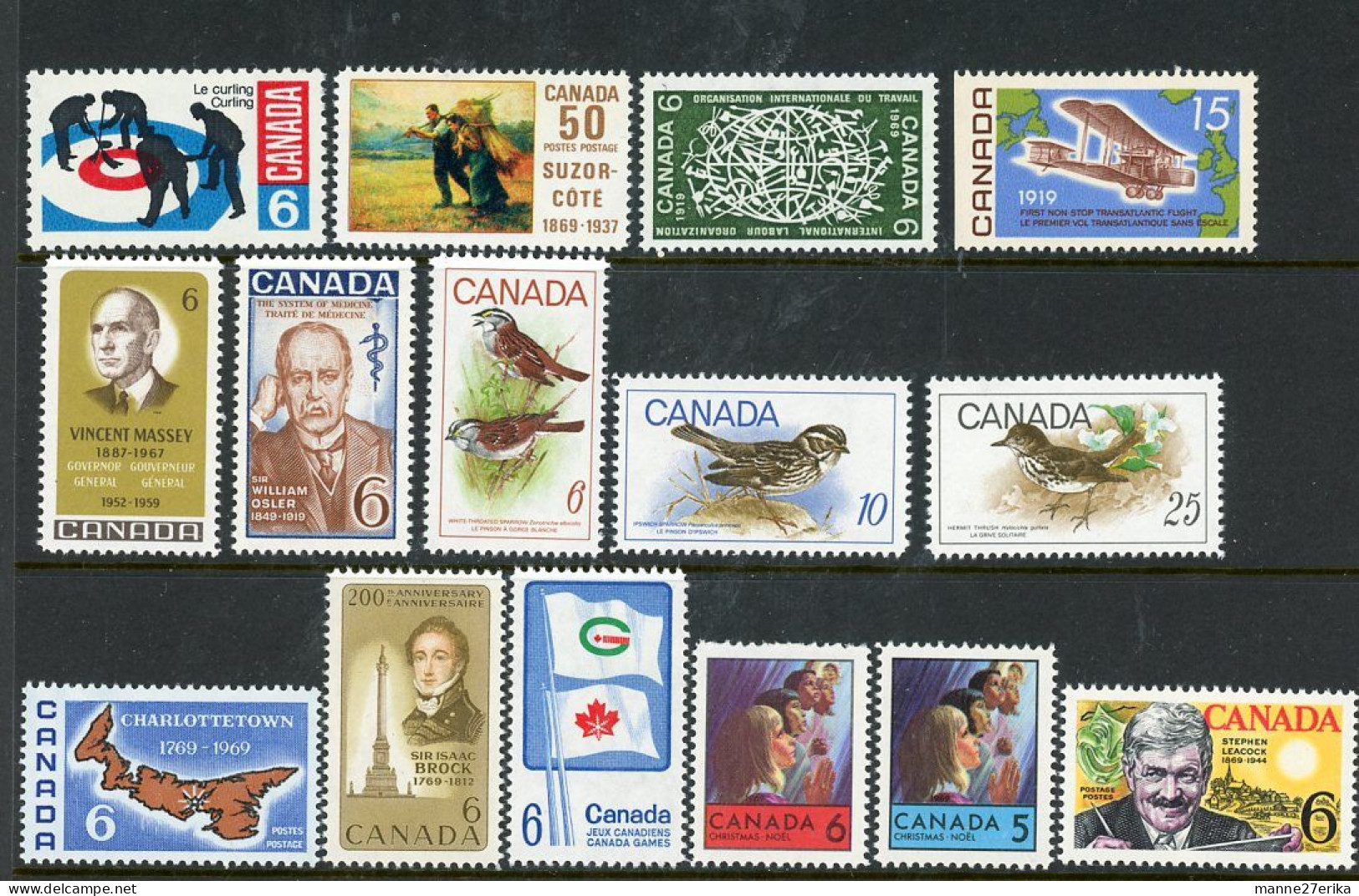 -Canada-1969- "Year Set"  MNH ** - Unused Stamps