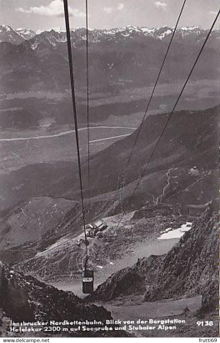 AK 209492 AUSTRIA - Innsbrucker Nordkettenbahn - Blick Von Der Bergstation - Innsbruck