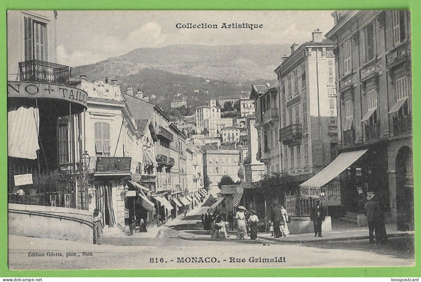 Monaco - Rue Grimaldi - France - Multi-vues, Vues Panoramiques