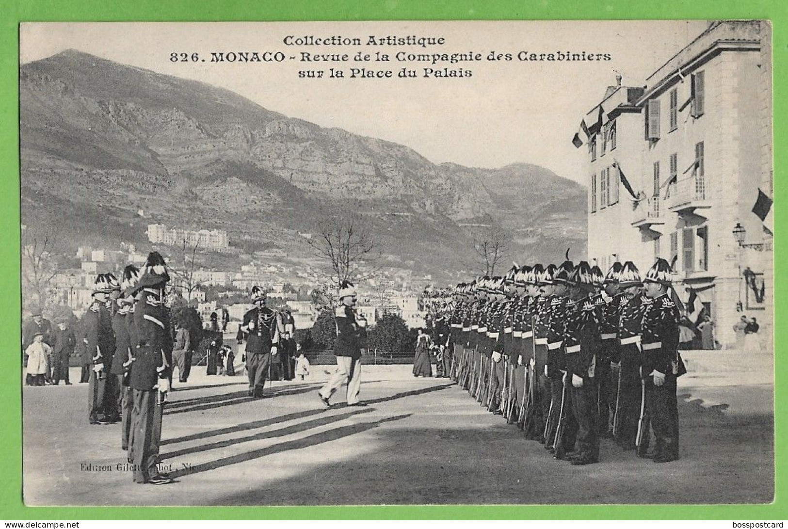 Monaco - Revue De La Compagnie Des Carabiniers Sur La Place Du Palais - France - Multi-vues, Vues Panoramiques