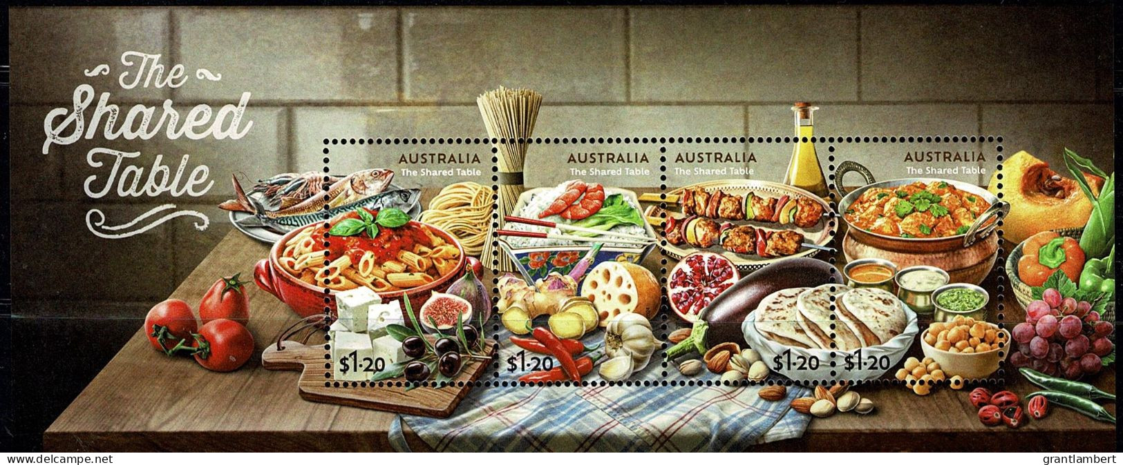 Australia 2024 The Shared Table  Minisheet MNH - Ungebraucht