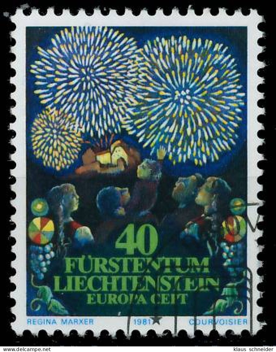 LIECHTENSTEIN 1981 Nr 764 Gestempelt X5A9E8A - Used Stamps