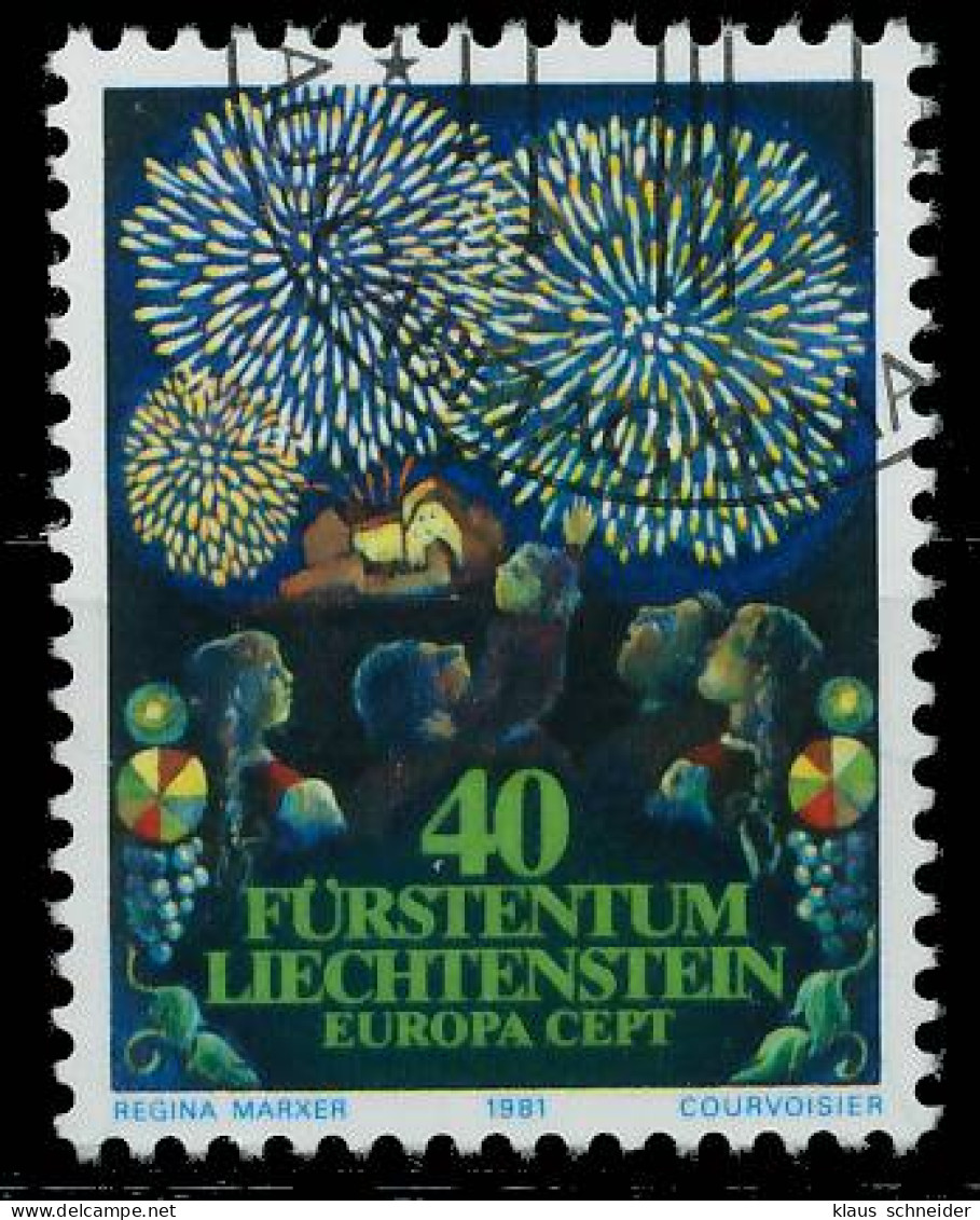 LIECHTENSTEIN 1981 Nr 764 Gestempelt X5A9E8E - Used Stamps
