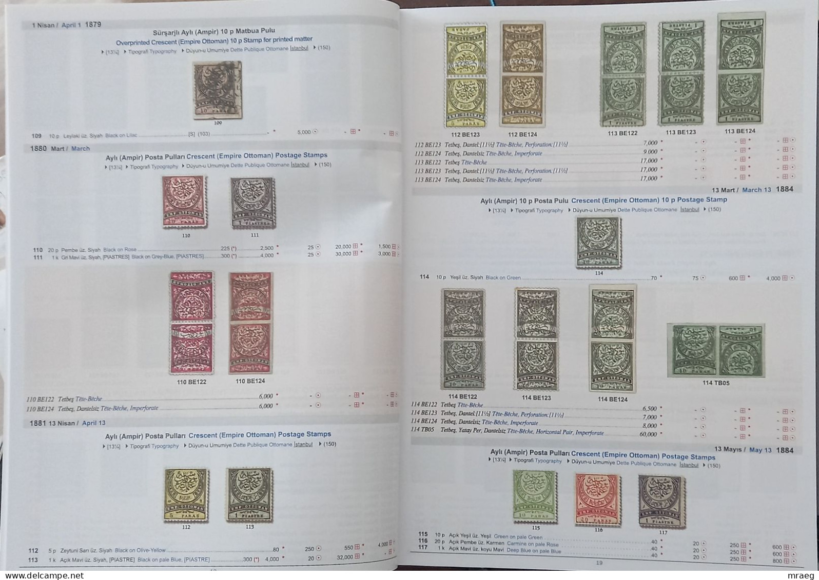 İSFİLA 2024 OTTOMAN & TURKISH STAMPS NEW CATALOGUE SIGNED BY PRESIDENT OF TFA - Other & Unclassified