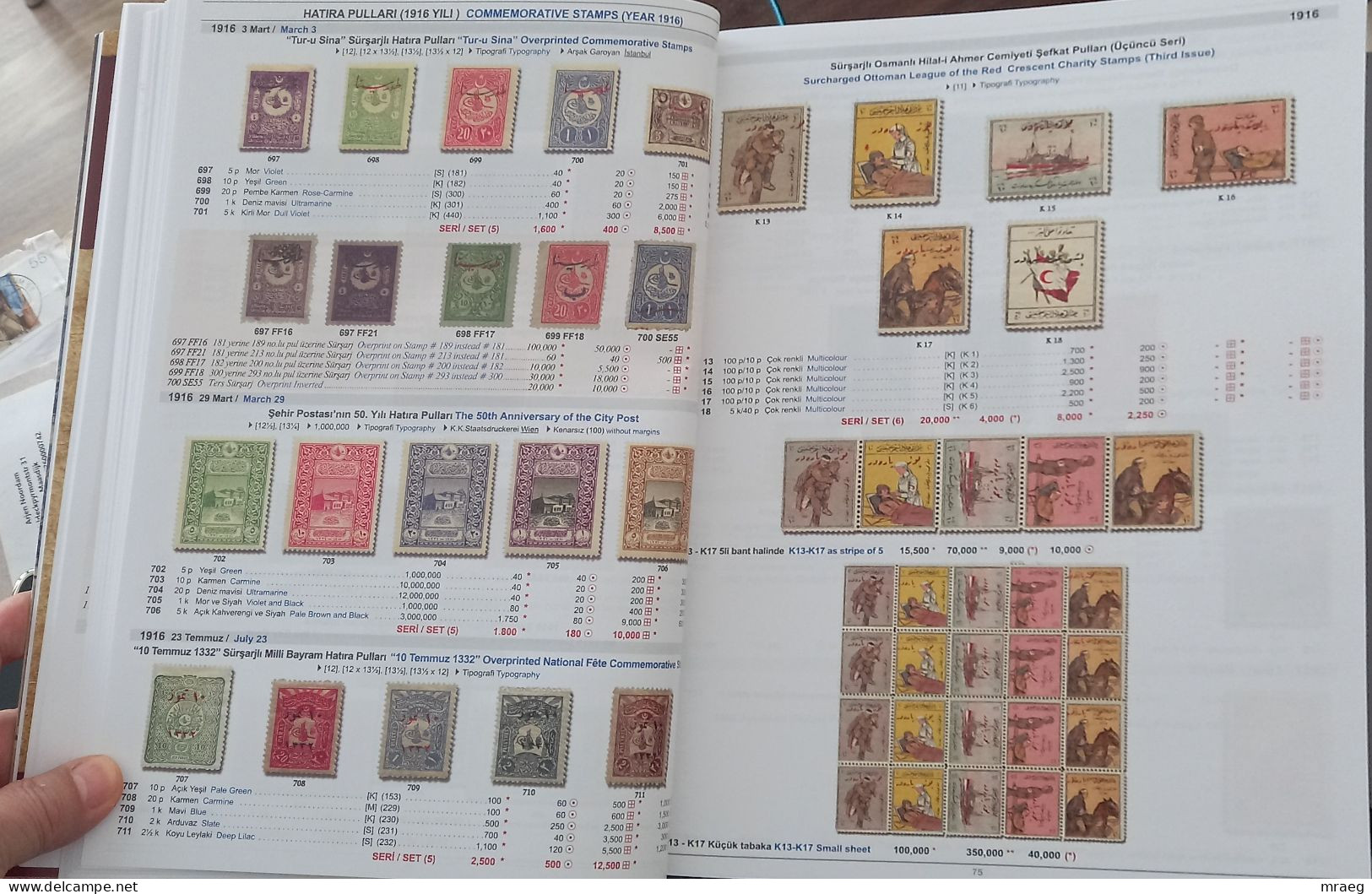 İSFİLA 2024 OTTOMAN & TURKISH STAMPS NEW CATALOGUE SIGNED BY PRESIDENT OF TFA