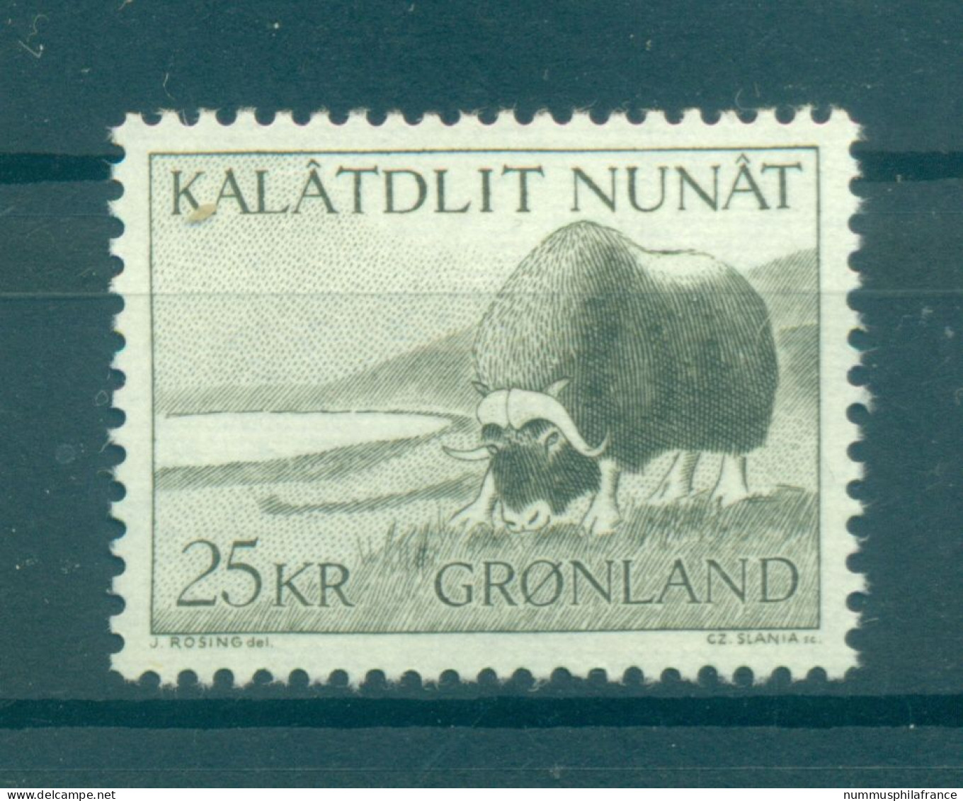Groenland   1969 - Y & T N. 63 - Série Courante  (Michel N. 74) - Nuovi