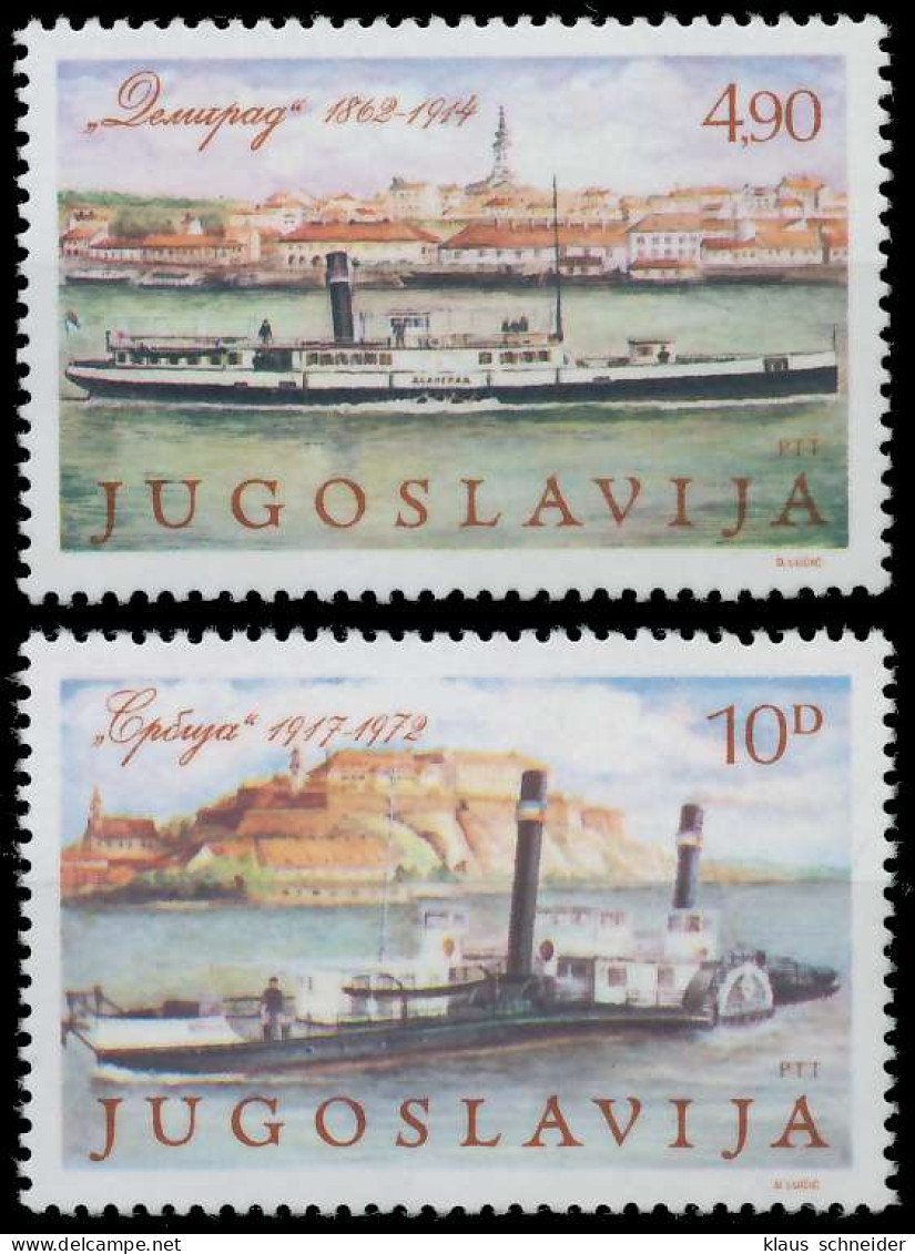 JUGOSLAWIEN 1979 Nr 1816-1817 Postfrisch S2202B2 - Unused Stamps
