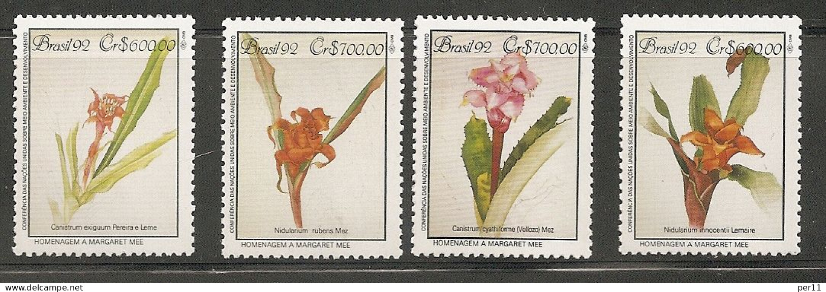 Brazil  1991 - 1994 many different stamps;  MNH / ** ;   12 photos        (bra03)