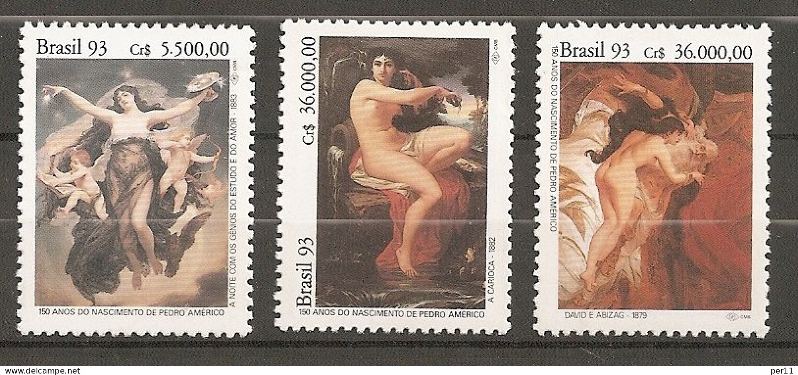 Brazil  1991 - 1994 many different stamps;  MNH / ** ;   12 photos        (bra03)