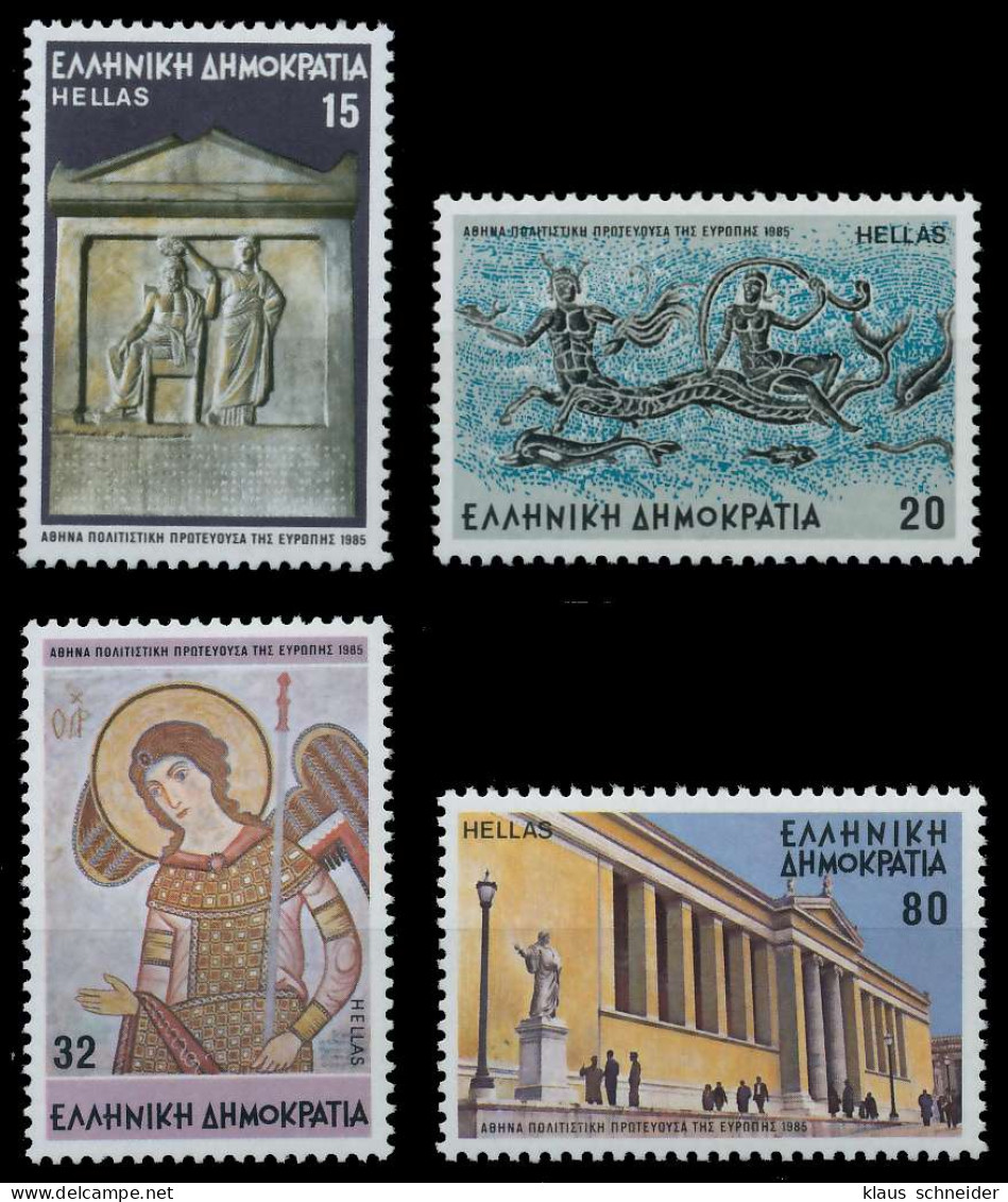 GRIECHENLAND 1985 Nr 1594-1597 Postfrisch S22786A - Unused Stamps