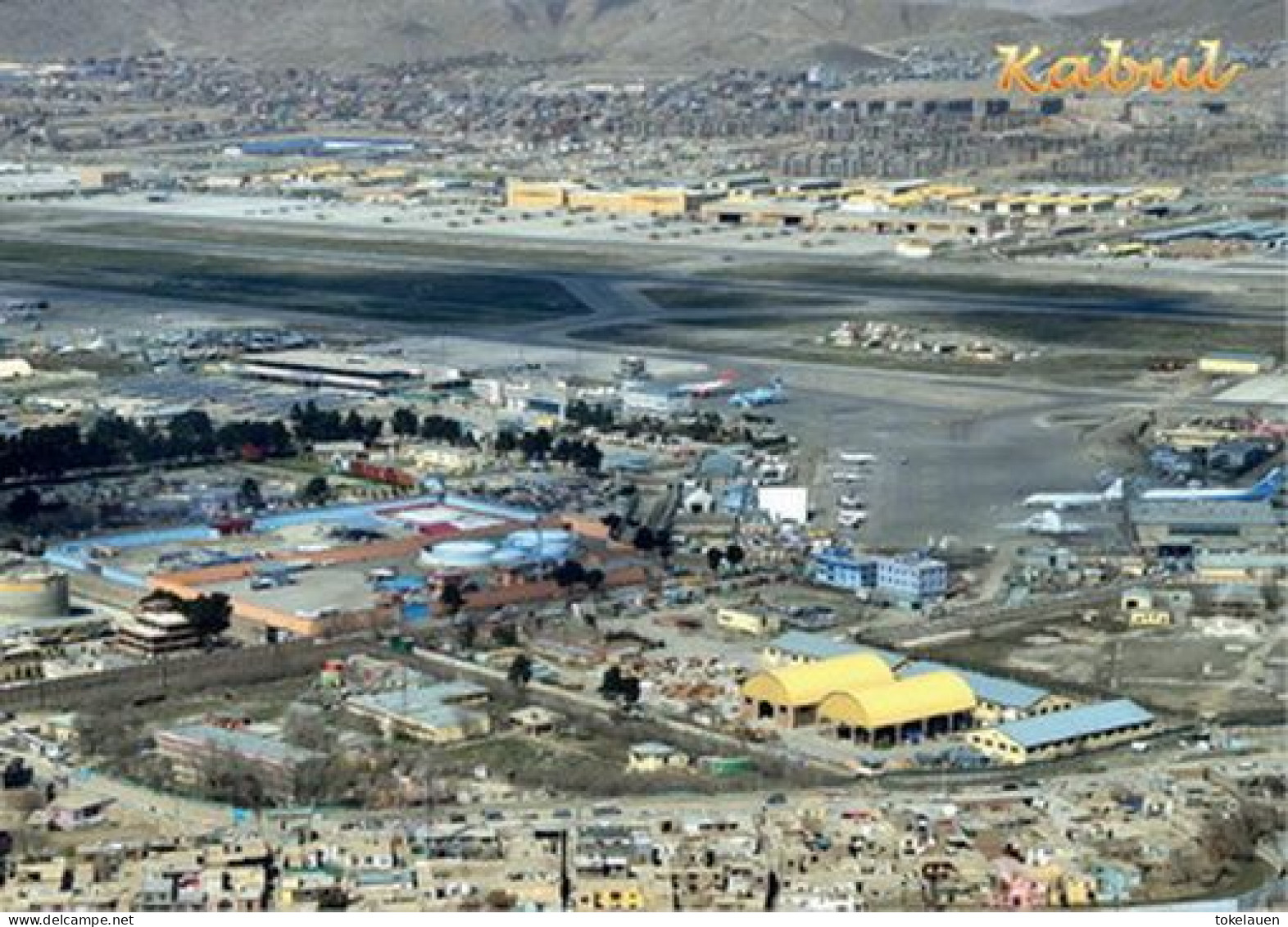Afghanistan Asia Kabul Airport Runway Airplanes Flughafen Flugzeuge - Afghanistan