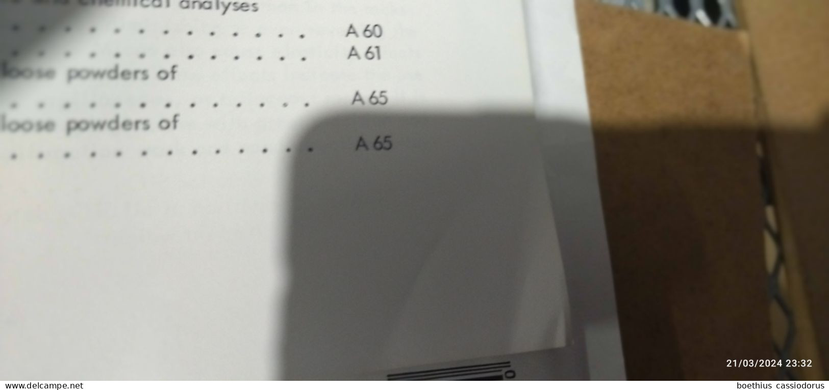 TOTAL INSTRUMENTAL ANALYSIS OF ROCKS PART A, PART B, by A. VOLBORTH REPORT 6 MACKAY SCHOOL OF MINES UNIVERSITY OF NEVADA