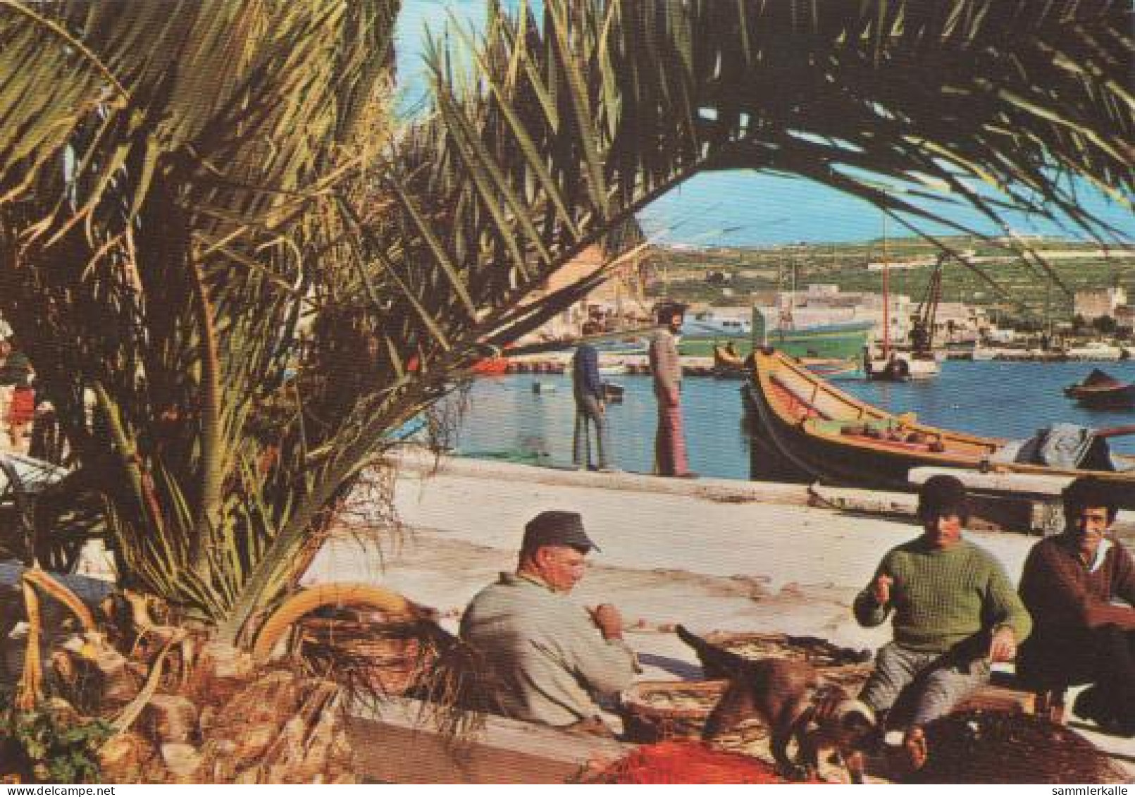 14097 - Malta - Marsaxlokk Fishing Harbour - Ca. 1975 - Malta