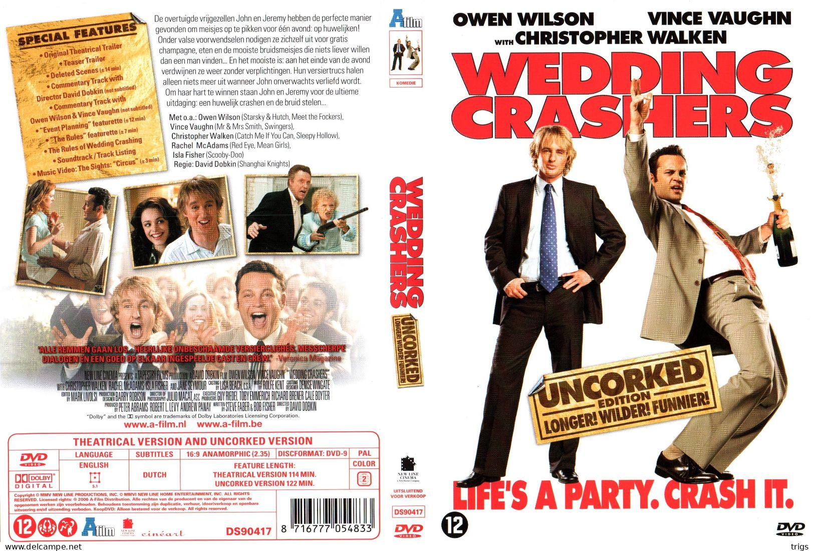 DVD - Wedding Crashers - Comedy