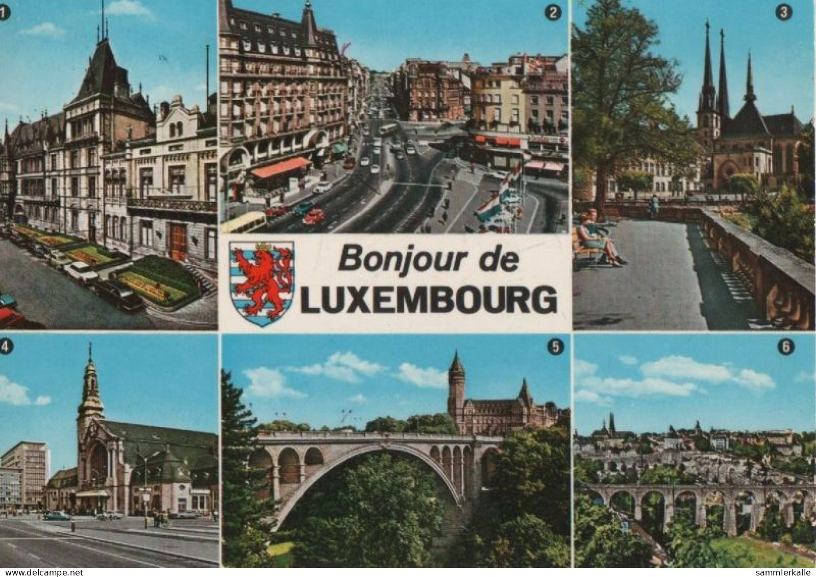 105293 - Luxemburg - Luxemburg, Luxembourg - U.a. Ville Haute - Ca. 1980 - Luxembourg - Ville