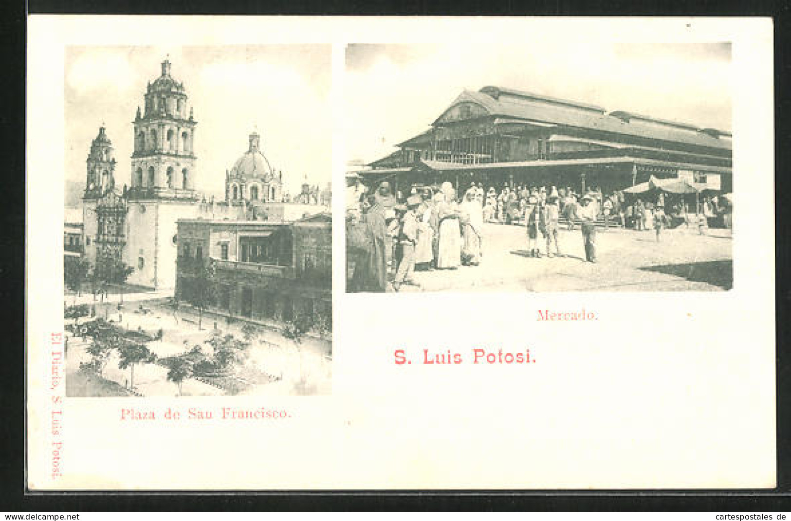 AK San Luis Potosí, Mercado, Plaza De San Francisco  - Mexico