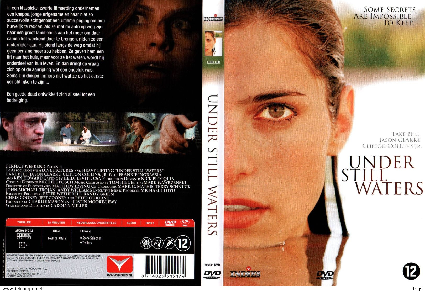 DVD - Under Still Waters - Polizieschi