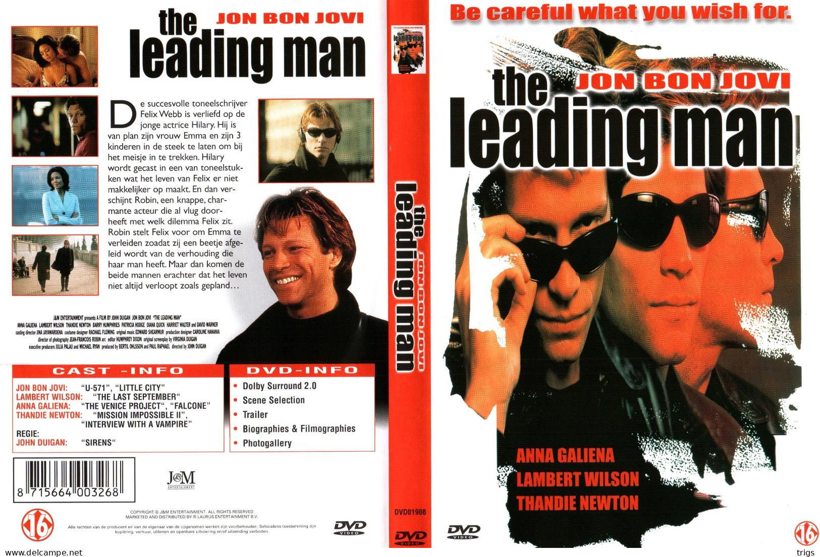 DVD - The Leading Man - Drama