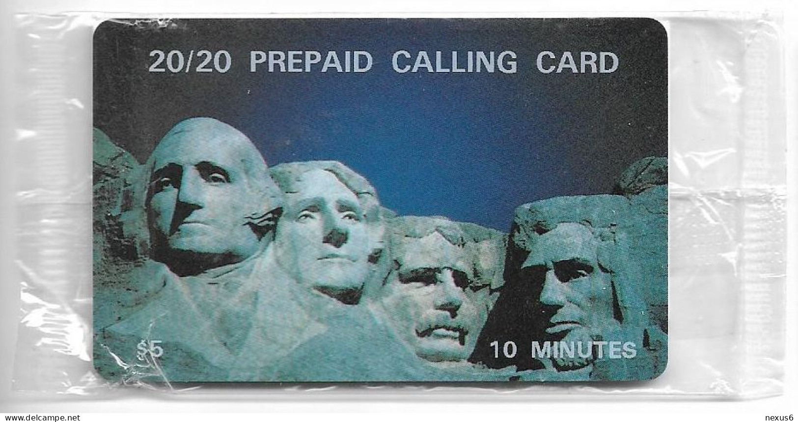 USA - LDDS Worldcom - Mount Rushmore (20/20 Prepaid), 1997, Remote Mem. 10U, NSB - Otros & Sin Clasificación