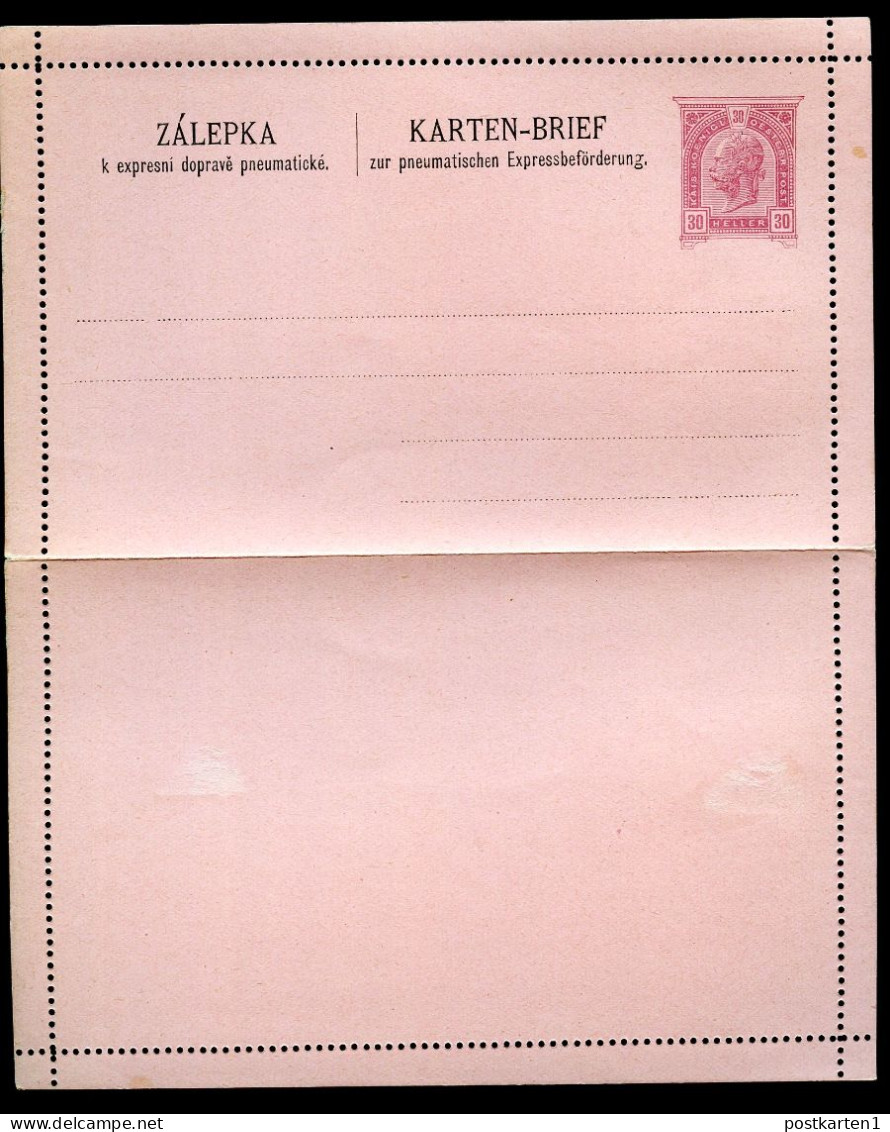Rohrpost-Kartenbrief RK8 Postfrisch 1900 Kat.30,00€ - Carte-Lettere
