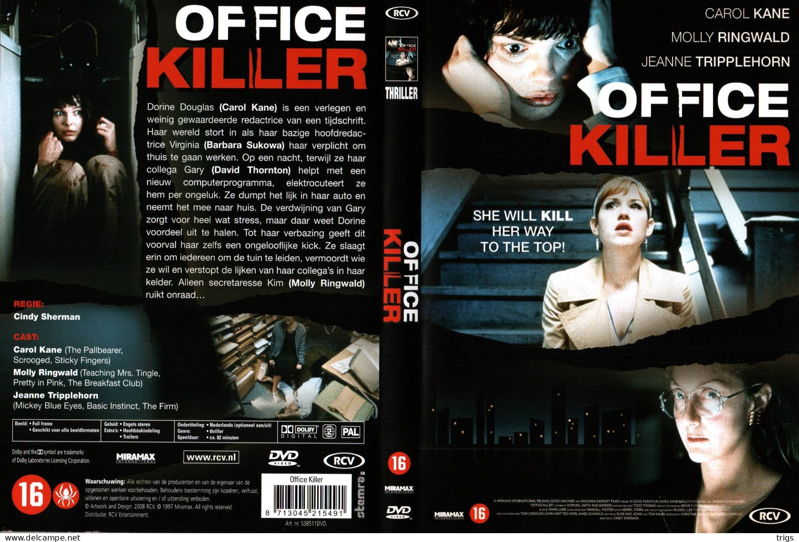 DVD - Office Killer - Politie & Thriller