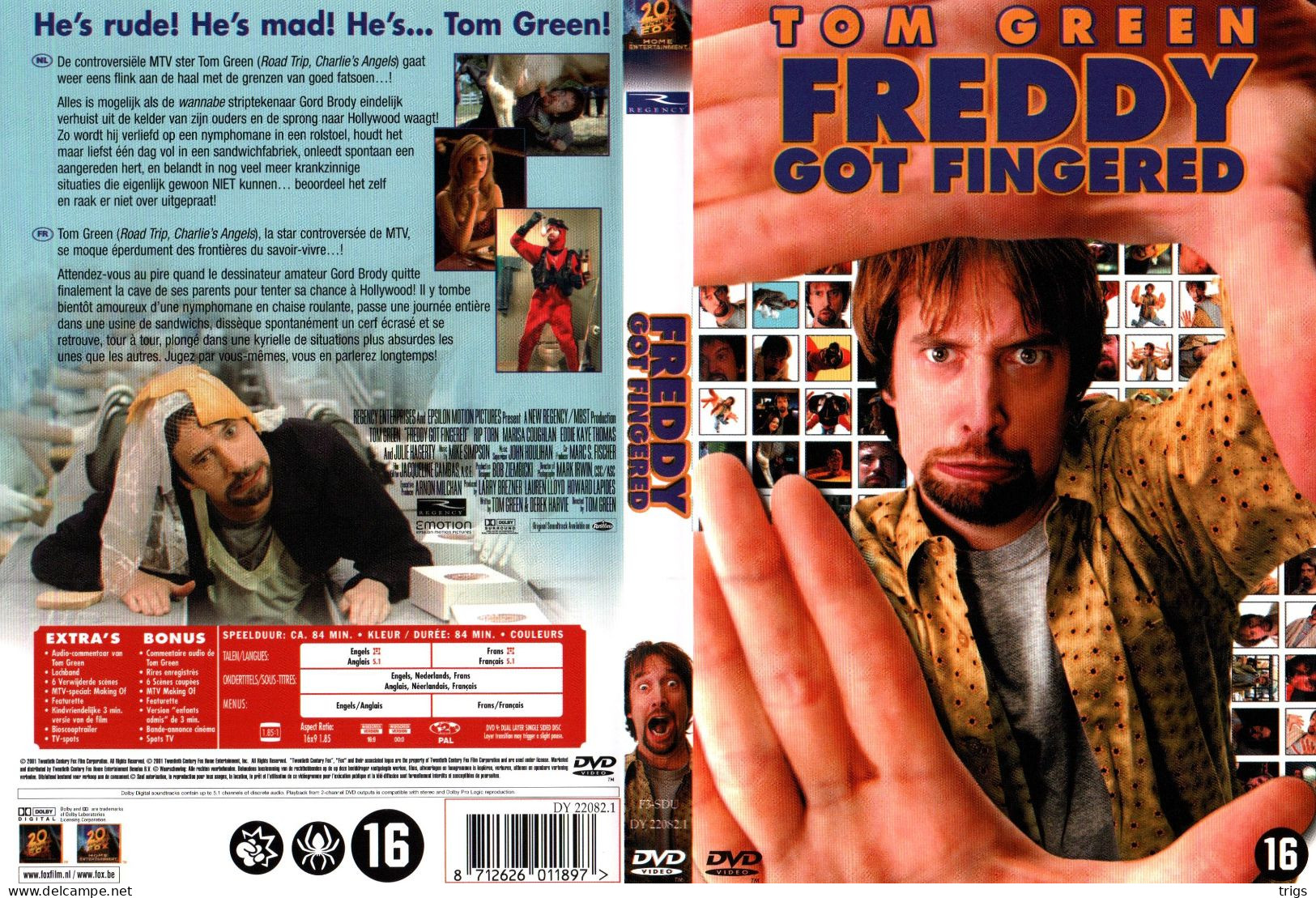 DVD - Freddy Got Fingered - Cómedia