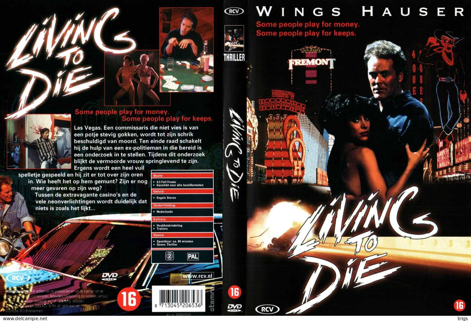 DVD - Living To Die - Crime