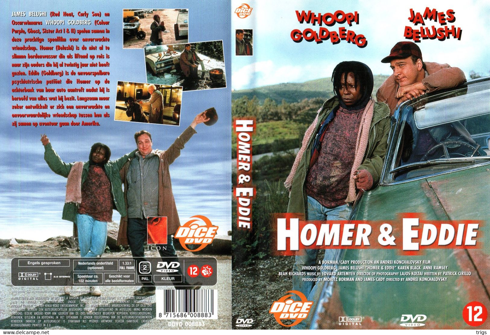 DVD - Homer & Eddie - Cómedia