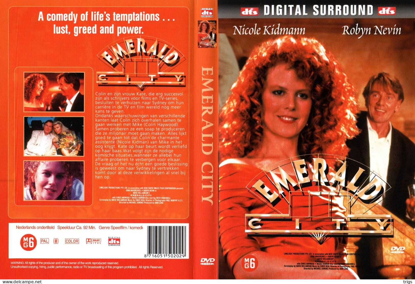 DVD - Emerald City - Cómedia