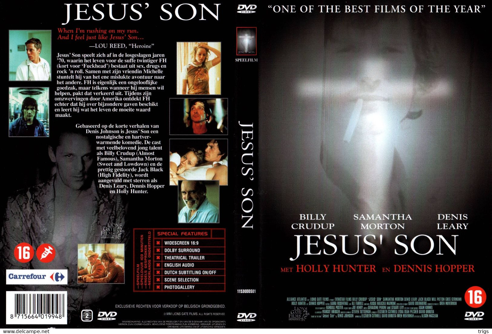 DVD - Jesus' Son - Dramma