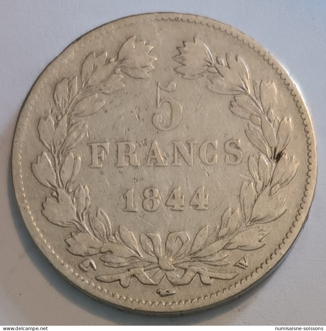 GADOURY 678a - 5 FRANCS 1844 W - Lille - LOUIS PHILIPPE 1er - KM 749 - 095678 - TB - 5 Francs