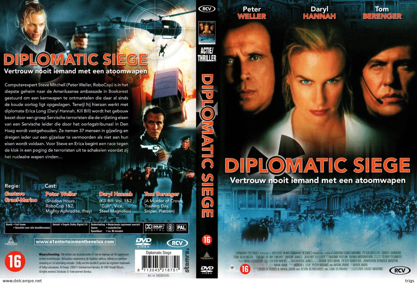 DVD - Diplomatic Siege - Polizieschi