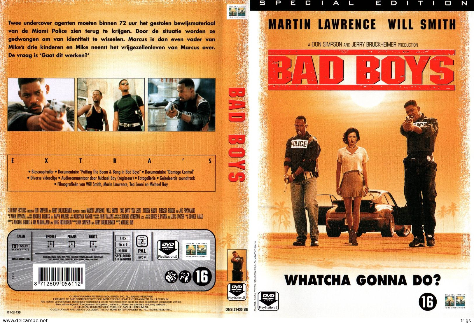DVD - Bad Boys - Acción, Aventura