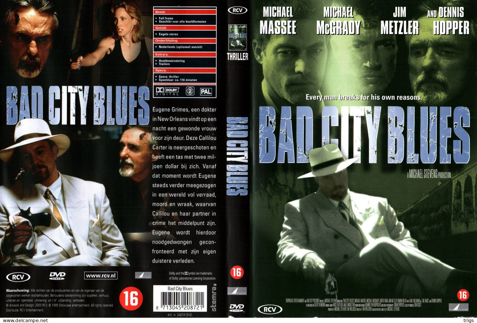 DVD - Bad City Blues - Krimis & Thriller