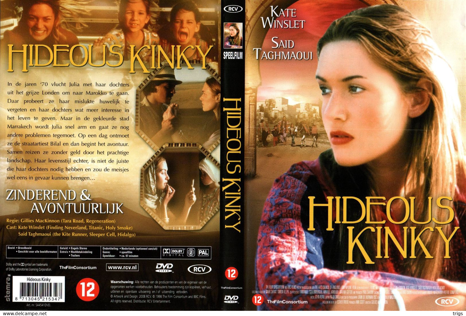 DVD - Hideous Kinky - Drama
