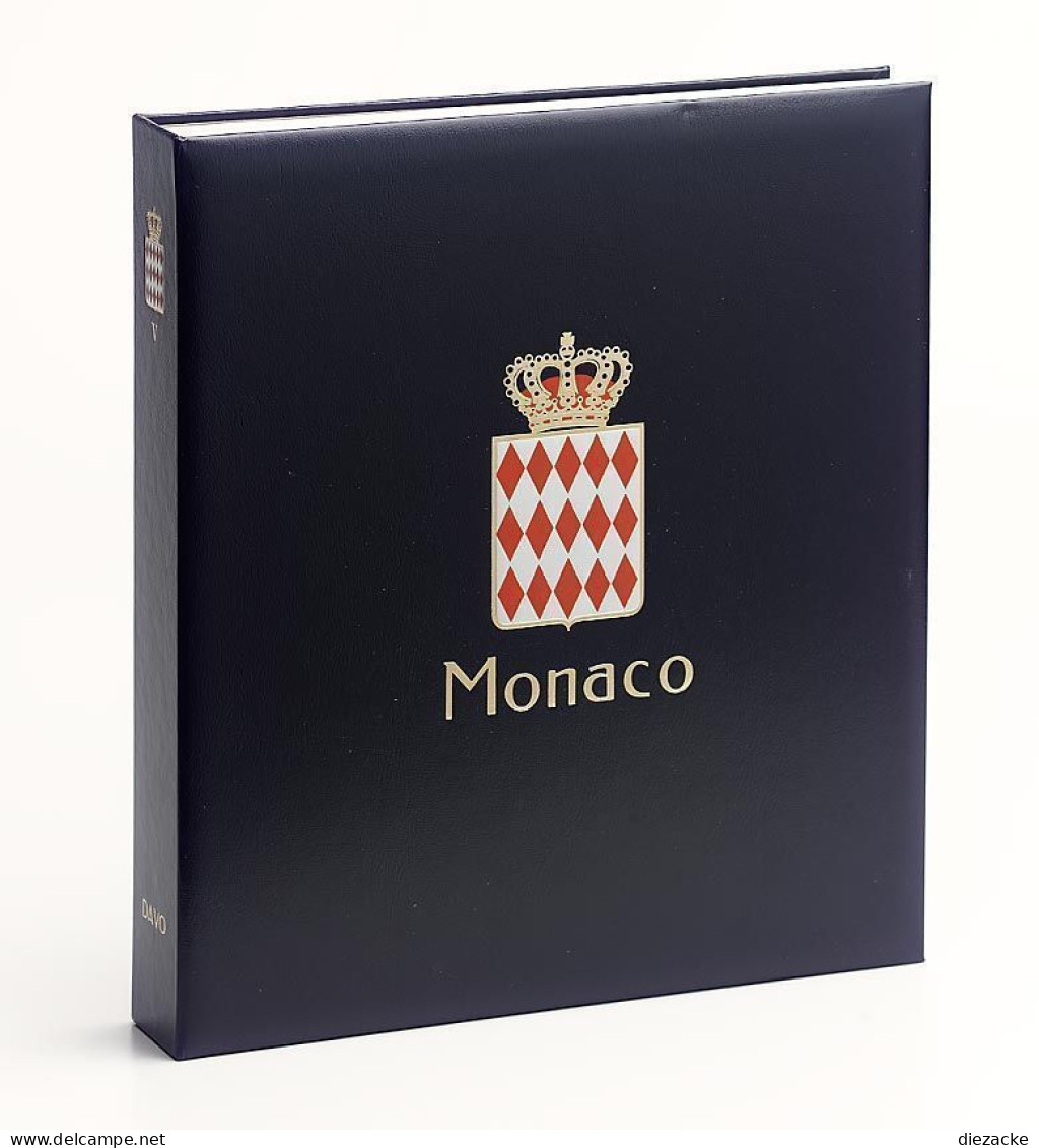 DAVO Luxus Album Monaco Albert II. Teil I DV6736 Neu ( - Bindwerk Met Pagina's