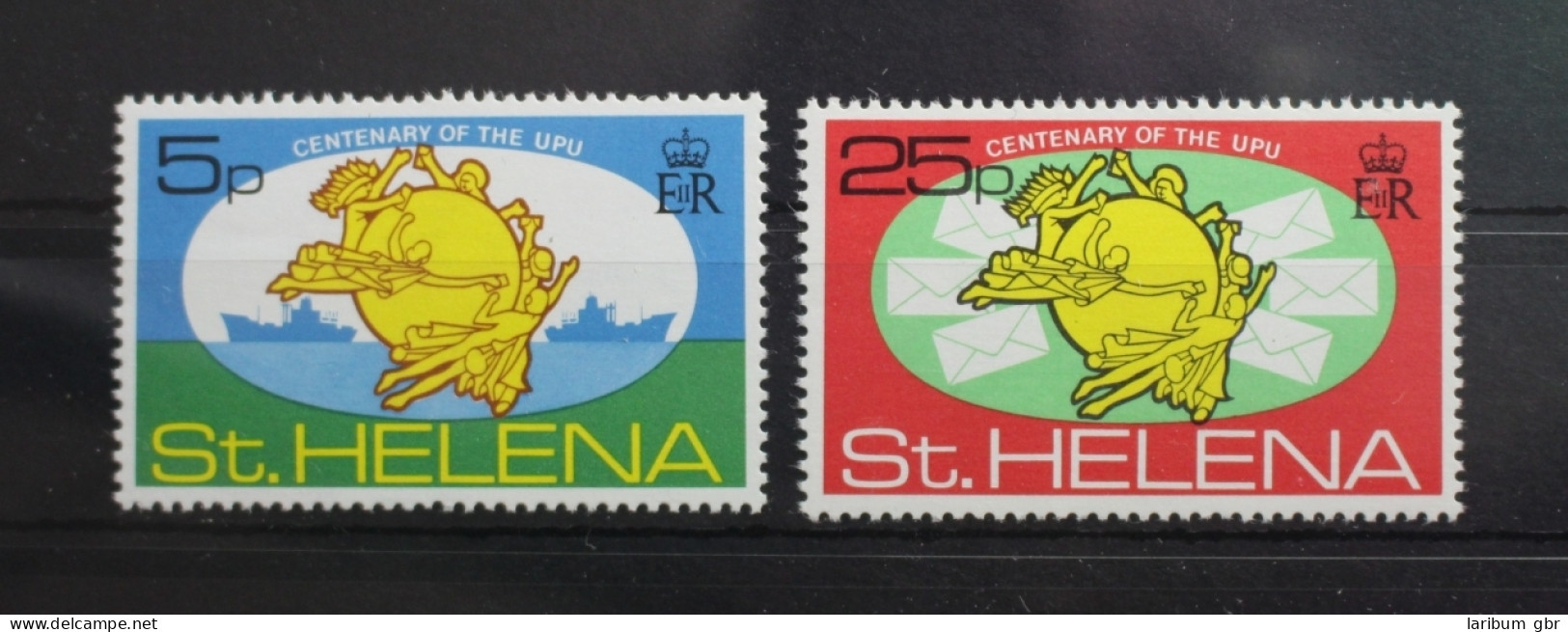 St. Helena 270-271 Postfrisch Weltpostverein UPU #SL372 - Sainte-Hélène