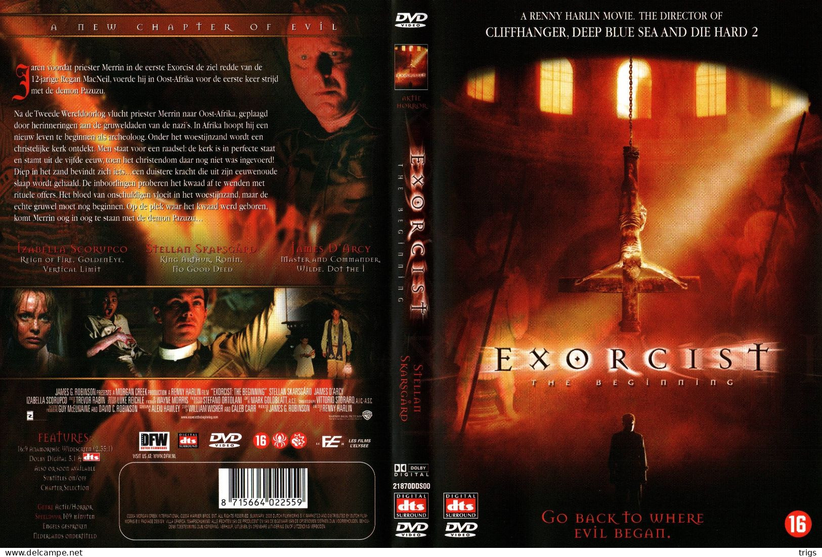 DVD - Exorcist: The Beginning - Horror