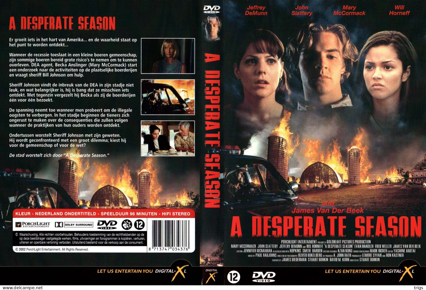 DVD - A Desperate Season - Drame