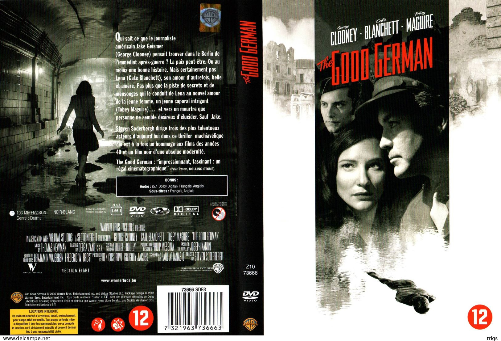 DVD - The Good German - Drame