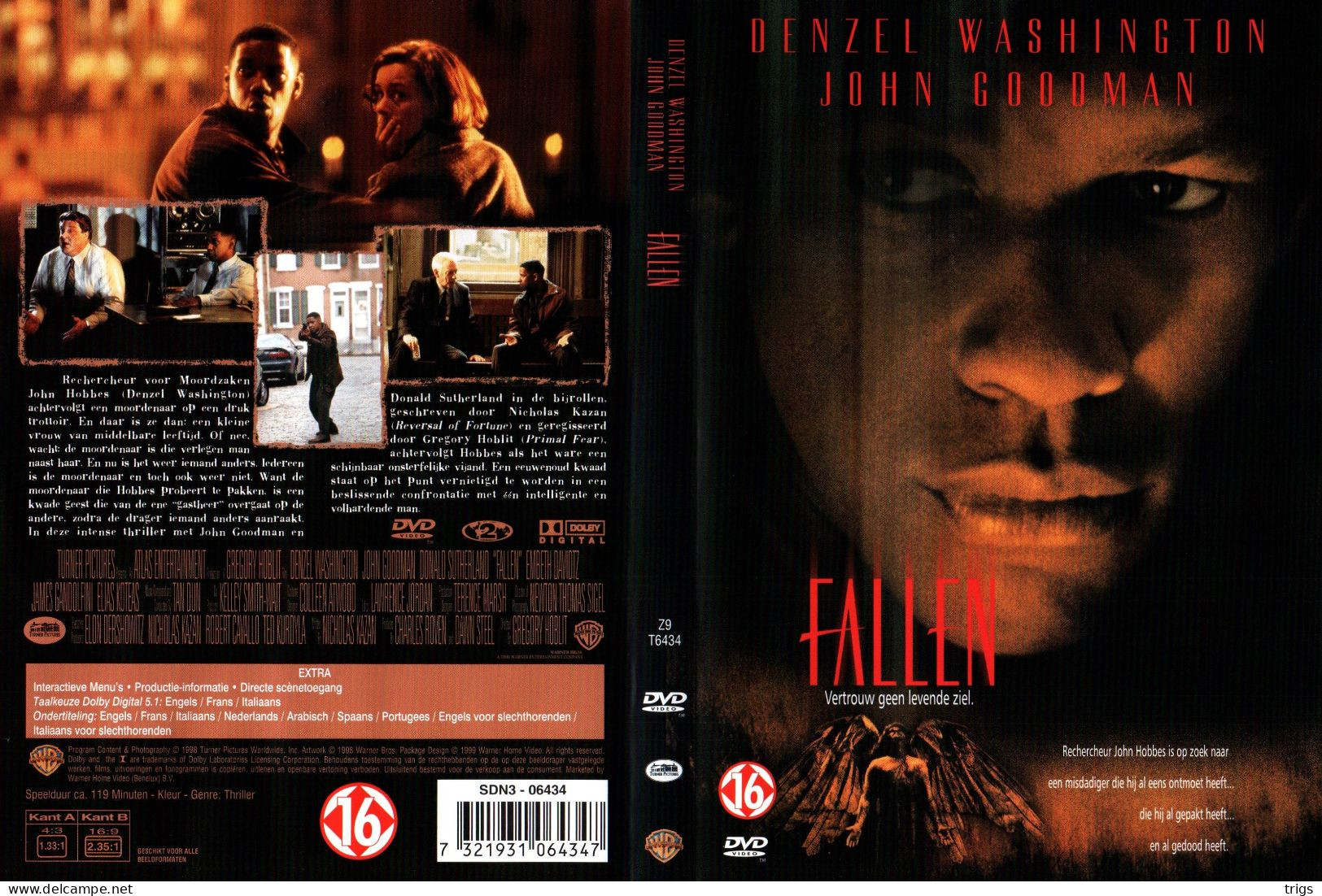 DVD - Fallen - Crime