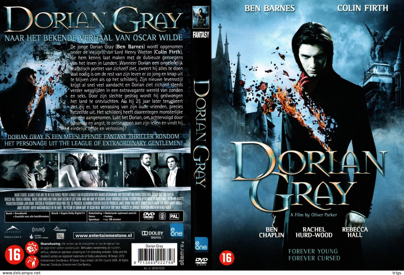 DVD - Dorian Gray - Fantasy