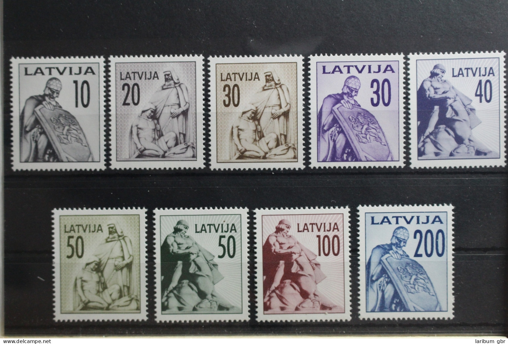 Lettland 326-334 Postfrisch #TD620 - Letonia