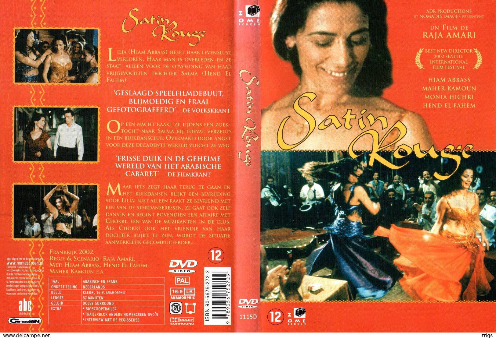 DVD - Satin Rouge - Drame