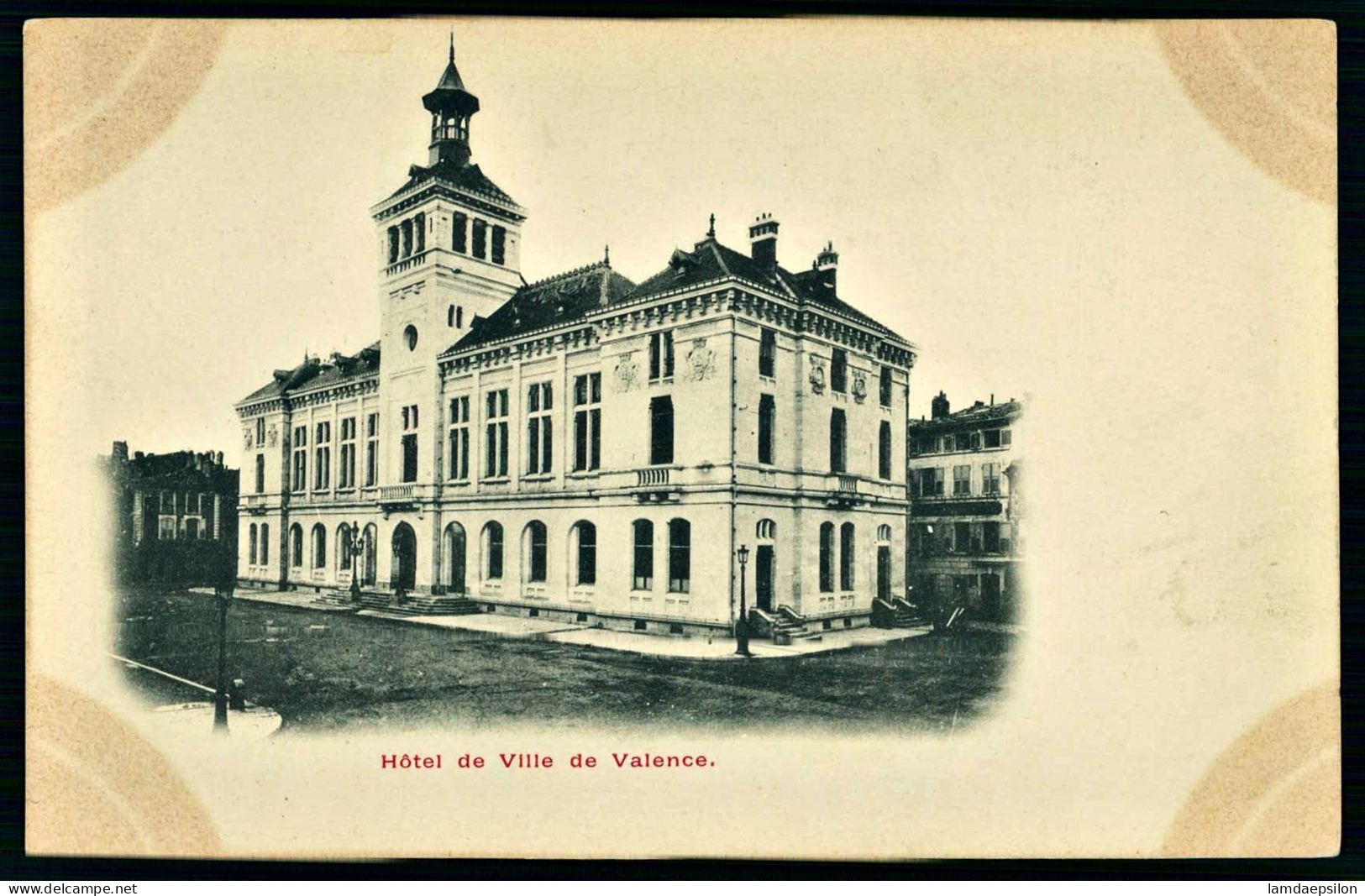 A69  FRANCE CPA HOTEL DE VILLE DE VALENCE - Collections & Lots