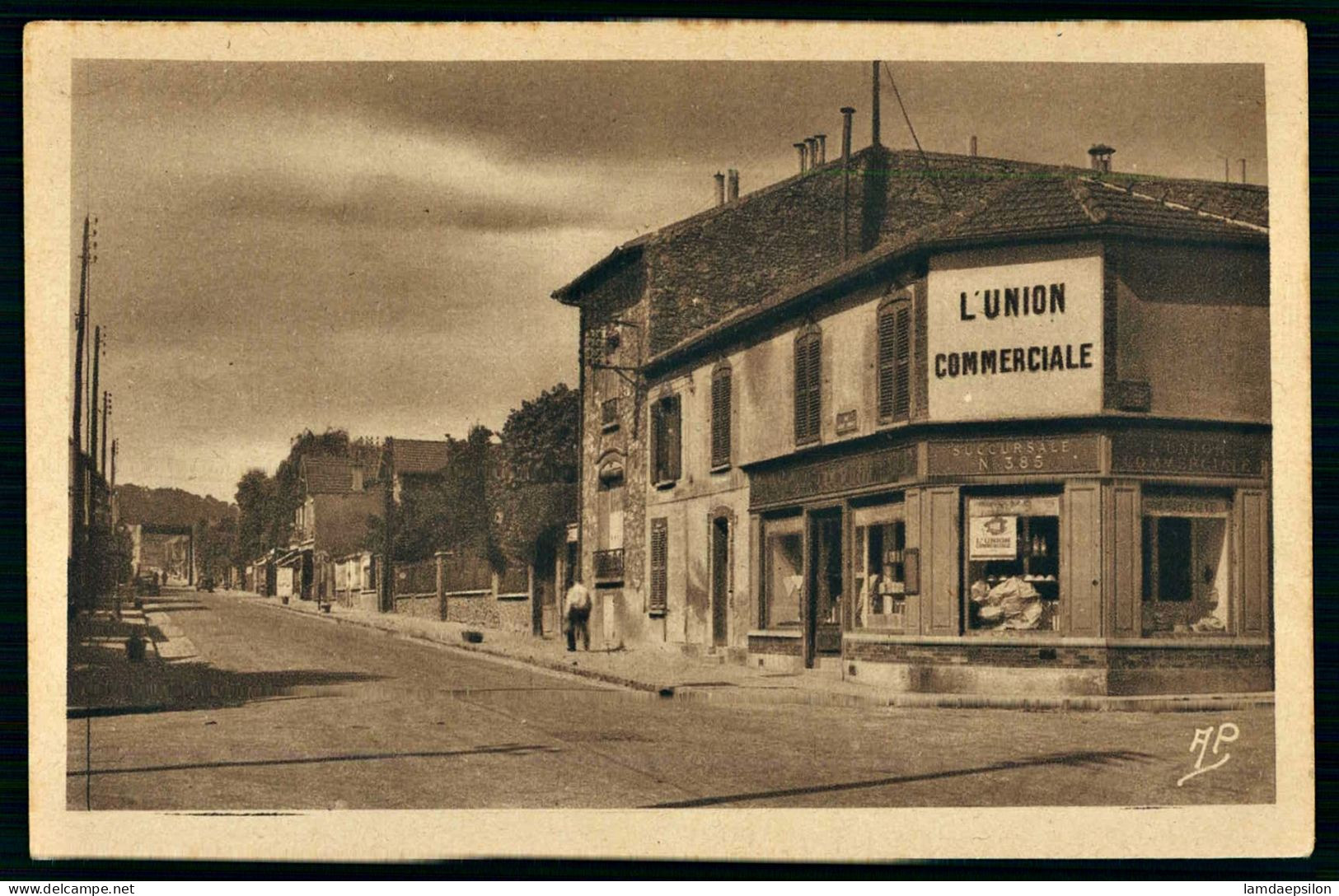 A69  FRANCE CPA PORCHEFONTAINE - RUE ALBERT SARRAUT - Colecciones Y Lotes