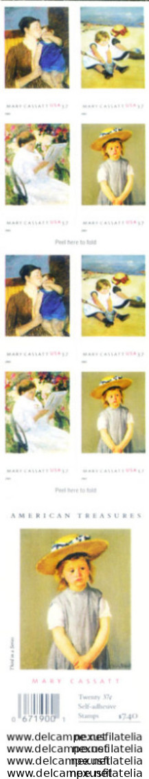 Mary Cassatt 2003. Minifoglio. - Blokken & Velletjes