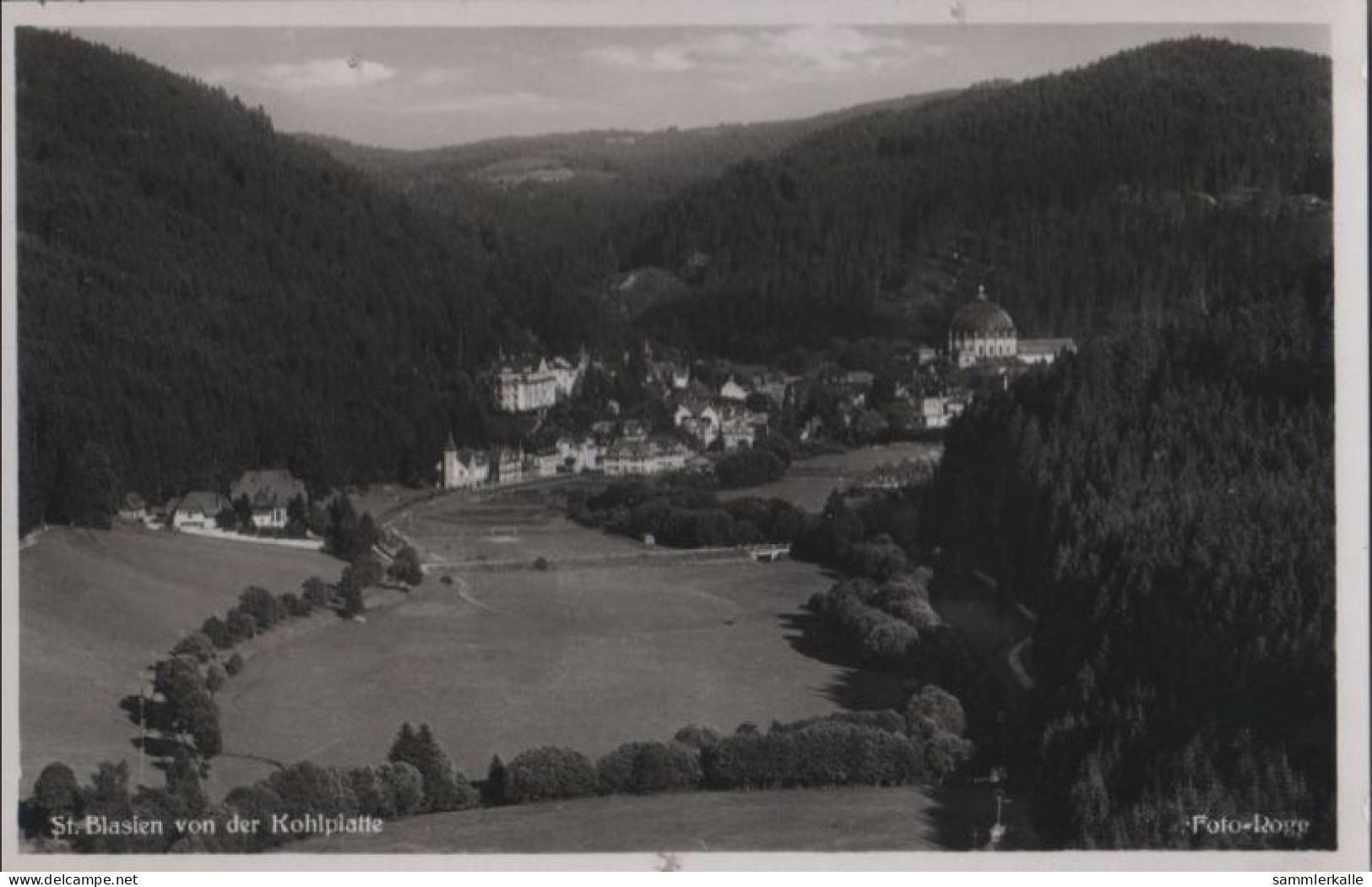 58756 - Sankt Blasien - Von Der Kohlplatte - Ca. 1955 - St. Blasien