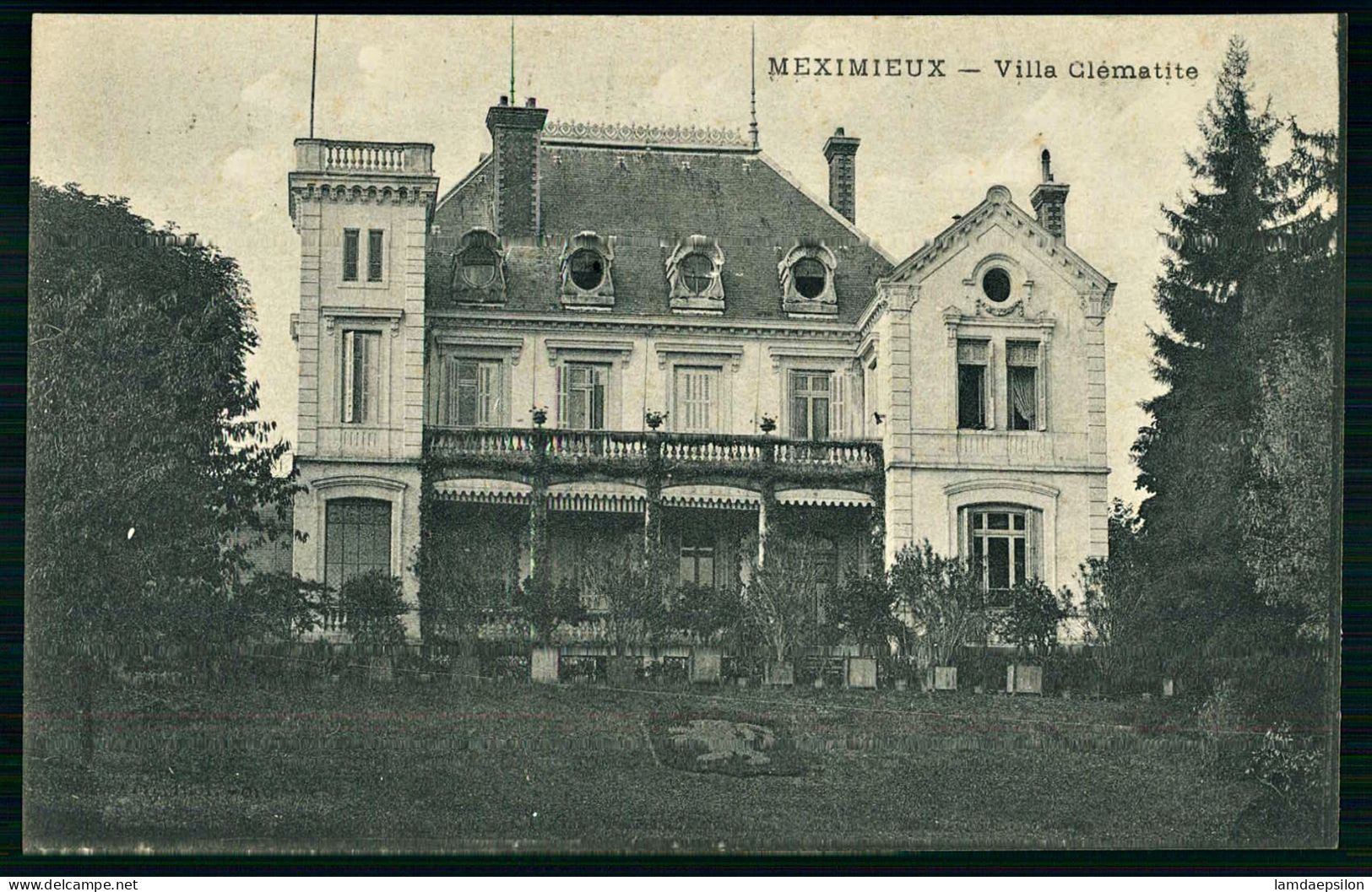 A69  FRANCE CPA MEXIMIEUX - VILLA CLEMATITE - Sammlungen & Sammellose