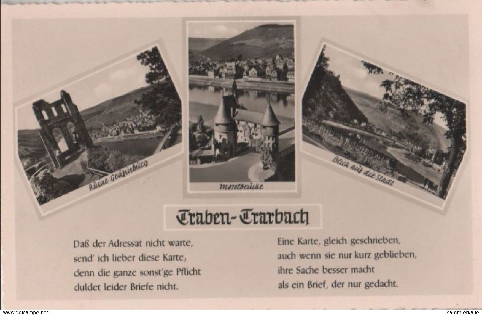 61451 - Traben-Trarbach - U.a. Gräfinburg - Ca. 1950 - Traben-Trarbach